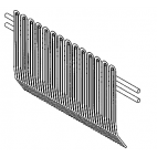Back Wire Comb Scraper for Biro Tenderizer T3117